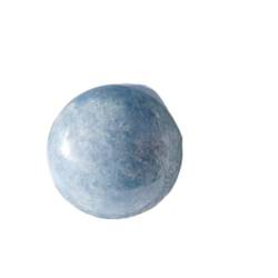 BAWHO Natürlicher Kristall, rauer natürlicher Kristallquarz, blauer Calcit-Kugelstein, wunderschöner natürlicher Kristallstein (Size : 300-350g) von BAWHO