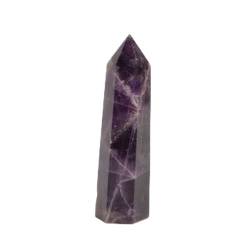 BAWHO Natürlicher Kristall roh, 1 Stück wunderschöner natürlicher Kristallturm, Traum-Amethyst-Spitze, 800 g–1700 g, wunderschöner natürlicher Kristallstein (Color : 1pc 1180g-1300g) von BAWHO