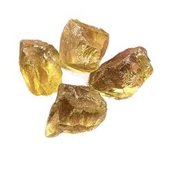 BAWHO Natürlicher gelber Quarzkristall, Naturstein, QINTINYIN (Size : 100g) von BAWHO
