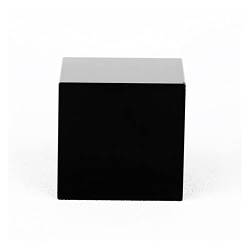 BAWHO Natürlicher schwarzer Obsidian-Quarz-Kristallwürfel, Kristallstein, polierte Probe, Mineralienstein, Heimdekoration, Dekoration, Kristall, PEIQIYIN QINTINYIN (Size : 3cm) von BAWHO