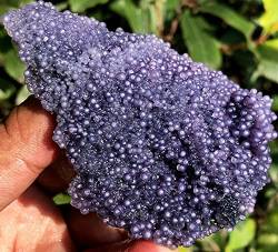 BAWHO Natürliches Traubenachat-Kristallquarz-Exemplar QINTINYIN (Size : 250-300g) von BAWHO