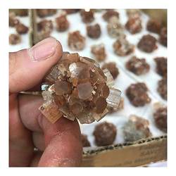 BAWHO Naturstein-Mineralien Aragonit-Rohquarz-Punkt-Selenit-Rohkristall-Cluster-Calcspar-Mineralien-Exemplar-Geschenk QINTINYIN von BAWHO