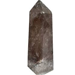 BAWHO Startseite Natürliche Kristallpagode Tawny Kristallsäule Polierter Kristallstein QINTINYIN (Size : 7-8cn) von BAWHO