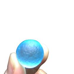 BAWHO Steinschmuck, natürliche Kristalle und Steine, blau, tschechischer Meteorit, Glaskugel, Quarzglas, Kristallkugel, Heimdekoration, 1 Stück for Dekoration, Steinschmuck QINTINYIN (Size : 23mm) von BAWHO