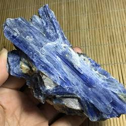 Blauer Kristall, natürlicher Kyanit, rauer Edelstein QINTINYIN (Size : 280-300g) von BAWHO
