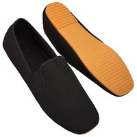 BAY-Sports Kung Fu Schuhe Thai Chi Chinesische Slipper Gummisohle Wushu Yoga Tai Chi Kampfsport schwarz Qi Gong Win Tsung Slipper (Sport, Freizeit) Martial Arts, Kampfkunst von BAY-Sports