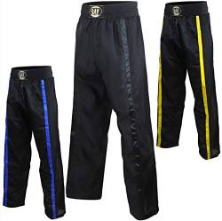 Bay Netz Gewebe Kickboxhose (XXL - 200, schwarz/blau) von BAY Sports