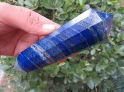 5,32" Blauer Lapislazuli 12-seitiger Kristallquarz Vogel Wand Point 282g YICHENGYIN von BAYDE
