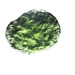 BAYDE 1 Stück grüner Schleifstein, tschechischer Meteorit, unregelmäßige Form, Schlagglasperlen, rauer Stein, geeignet for Möbeldekoration YICHENGYIN (Size : 14-15g) von BAYDE