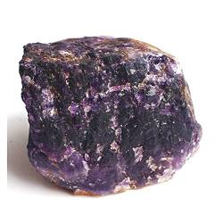 BAYDE 1PC 500-1500g Große Natürliche Rohe Lila Fluorit Quarz Kristall Rock Reiki Stein Probe Mineralien Sammlung Geschenk decor yuebang YICHENGYIN (Color : Purple Fluorite, Size : 800-1000g) von BAYDE