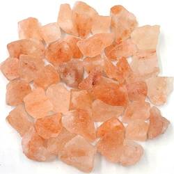 BAYDE 1pc Natürlicher Tigerauge Rohstein Rauer Quarzkristall Gesteinsprobe Aromatische Diffusion Wohnkultur YICHENGYIN (Color : Orange Salt, Size : 1pc 20-40mm) von BAYDE