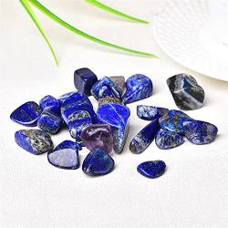 BAYDE 50g/100g Natürlicher Kristallstein Rosenquarz Erz Rock Magic Repair Point Familiendekorationen Aquarium Stein Polierstein Geschenk PEIQIYIN YICHENGYIN (Color : Lazuli, Size : 100g) von BAYDE