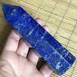 BAYDE Exemplar Naturstein, Lapislazuli, Quarzkristall, Spitze, Obelisk, Stein, Natursteine YICHENGYIN (Size : 600-650g) von BAYDE