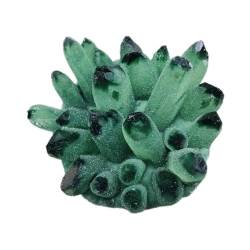 BAYDE For 300–800 g natürlicher grüner Geisterphantomquarzkristall-Cluster, Felssteine ​​und Kristalle, Mineralprobe, Heimdekoration, Geschenk YICHENGYIN (Size : 600-700g) von BAYDE