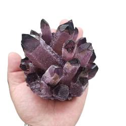 BAYDE For 900g natürlicher lila Geister-Phantom-Quarz-Kristall-Cluster Felssteine ​​und Kristalle Mineralprobe Zuhause 1St YICHENGYIN (Size : 300-400g) von BAYDE