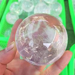 BAYDE Home Decor, 1pc Natürliche Bergkristallkugel Klare Quarzkugeln 50MM-80MM for Gifts,Natural Crystal (Color : 1PC 80MM, Size : 1pc) YICHENGYIN (Color : 1pc 80mm, Size : One Size) von BAYDE