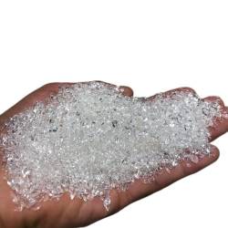 BAYDE Schöner Kristall-natürlicher weißer Kristallkristall-Mineralbruchstein-Quarzsplitter YICHENGYIN (Size : 100g) von BAYDE