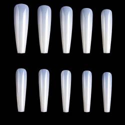 500 Stück Gefälschte Sarg Nagelspitzen Acryl Nagelspitzen Mit Vollständiger Abdeckung Zum Aufdrücken Von Nägeln Künstliche Nägel Für Nail Art Designs Künstliche Nagelspitzen Sarg Für Acryl von BAYORE