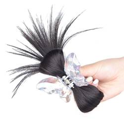 BAYORE Natürlich Aussehender Federball Kopfclip Einfach Zu Verwendende Schmetterlings Haarklammern Haarnadel Zubehör Für Modische Frauen Stilvolles Haarnadel Zubehör von BAYORE