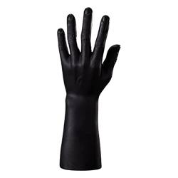 BAYORE Simulation Männer Hand Modell Hand Halterung Männliche Uhr Schmuck Handschuh Display Hand Modell Haut Farbe Weiß Schwarz Hand Modell Requisiten von BAYORE