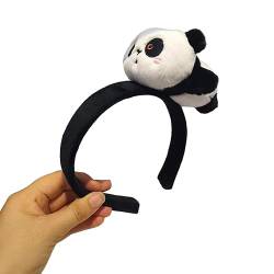 Niedlicher Gefüllter Panda Haarreifen Für Frauen Zum Waschen Des Gesichtes Make Up Stirnband Für Fotoshooting Halloween Haar Accessoires Niedliche Stirnbänder Für Frauen Niedliche Stirnbänder von BAYORE