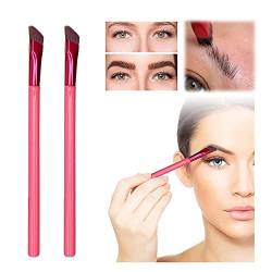 Wilde Augenbrauenpinsel Einzelner Make-up-Pinsel Eyeliner Eyeliner Eyeliner Pinsel Flach Make-up Schrägpinsel Augenbrauen Augenkopf Werkzeug Pinsel von BBASILIYSD