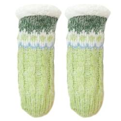 Bodensocken für den Winter,Modische flauschige Bodensocken mit Greifern - Haushaltskleidung für Wohnzimmer, Arbeitszimmer, Spielzimmer, Schlafzimmer, Lounge, Esszimmer Bbauer von BBAUER