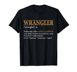 Wrangler T-Shirt von BBP Designs
