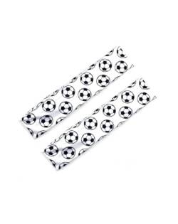 Fußball Stirnband Wrap Turban Frauen und Mädchen Sport Kopftuch Fußball Bandana BW04, Set-B, Einheitsgröße von BBTDIN