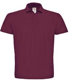 B&C Herren Id.001 Polo Shirt PUI10 Wine XXL von BC