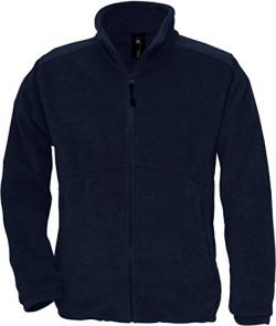 B&C Unisex Icewalker Fleecejacke Jacke Fleece bis 3XL XL,Navy von BC