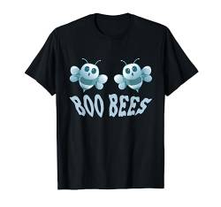 Boo Bees Ghost Geist Boobs Brüste Imker Bienen Halloween T-Shirt von BCC Halloween Shirts