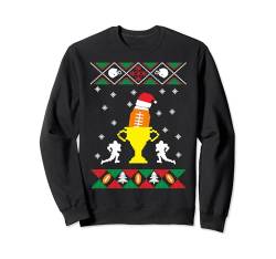 American Football Ugly Christmas Sweater US Sports Fan Sweatshirt von BCC Santa's Christmas Shirts & Weihnachtsgeschenke