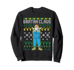 Bratan Claus Russischer Santa Bra Ugly Christmas Sweater Sweatshirt von BCC Santa's Christmas Shirts & Weihnachtsgeschenke