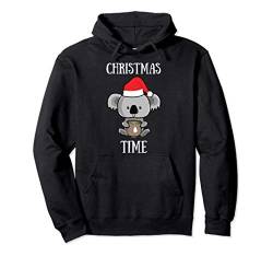 Christmas Koala Tea Time Santa Claus Koalabär Tee Wortspiel Pullover Hoodie von BCC Santa's Christmas Shirts & Weihnachtsgeschenke