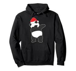 Dabbing Through The Snow Panda Bär Santa Claus Weihnachten Pullover Hoodie von BCC Santa's Christmas Shirts & Weihnachtsgeschenke