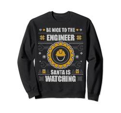 Engineer Ugly Christmas Sweater Engineering Mechaniker X-Mas Sweatshirt von BCC Santa's Christmas Shirts & Weihnachtsgeschenke