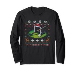 Field Hockey Ugly Christmas Sweater Feldhockey Spieler Langarmshirt von BCC Santa's Christmas Shirts & Weihnachtsgeschenke