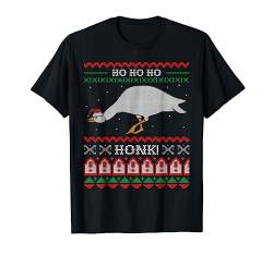 Ho Ho Ho Honk Ugly Christmas Sweater Honking Goose Meme Gans T-Shirt von BCC Santa's Christmas Shirts & Weihnachtsgeschenke