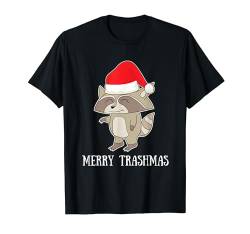 Merry Trashmas Waschbär Santa Claus Trash Panda Weihnachten T-Shirt von BCC Santa's Christmas Shirts & Weihnachtsgeschenke