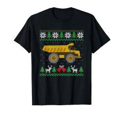 Muldenkipper Bauarbeiter Baustelle Ugly Christmas Sweater T-Shirt von BCC Santa's Christmas Shirts & Weihnachtsgeschenke