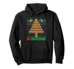 Oh Cryptotree BTC Crypto Coins Bitcoin Christmas Tree Pullover Hoodie von BCC Santa's Christmas Shirts & Weihnachtsgeschenke