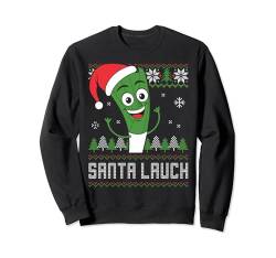Santa Claus Lauch Meme Weihnachtsmann Ugly Christmas Sweater Sweatshirt von BCC Santa's Christmas Shirts & Weihnachtsgeschenke