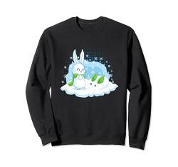 Snow Bunny Schneemann Hase Kaninchen Weihnachten Winter Sweatshirt von BCC Santa's Christmas Shirts & Weihnachtsgeschenke