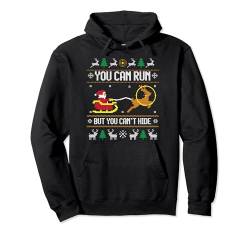 Weihnachts-Jagd Santa Claus Jäger Ugly Christmas Sweater Pullover Hoodie von BCC Santa's Christmas Shirts & Weihnachtsgeschenke