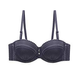 Damen Sexy Spitze BüGel BH Leicht Gepolstert Plunge Push-up Volle-Cup BH 95-AA von BCHRAYIUP