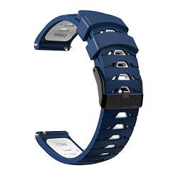 BCMCBV 20 x 22 mm Smartwatch-Armband für Garmin Venu SQ/Venu2 Plus Armbänder Vivoactive 3 4/Forerunner 245 Uhrenarmband aus Silikon, For Fenix Chronos, Achat von BCMCBV