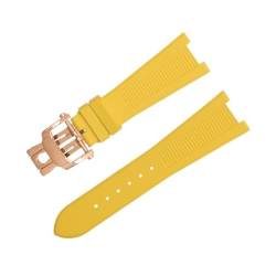 BCMCBV FKM Fluorkautschuk-Uhrenarmband, 25–12 mm, Zubehör für Patek Philippe, Armband für Nautilus 5711/5712 Original-Schnittstellen-Armband, 25-12, Achat von BCMCBV