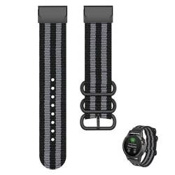 BCMCBV Nylon-Uhrenarmband für Garmin Fenix 7X 6X Pro 7 7S 6 6S 5X 5 5S Plus VERTIX Epix Gen 2, schnell trocknendes Armband mit Klettverschluss, 26, 20, 22 mm, For Descent Mk1 Mk2 Mk2i, Achat von BCMCBV