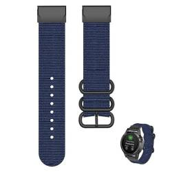 BCMCBV Nylon-Uhrenarmband für Garmin Fenix 7X 6X Pro 7 7S 6 6S 5X 5 5S Plus VERTIX Epix Gen 2, schnell trocknendes Armband mit Klettverschluss, 26, 20, 22 mm, For Fenix 3 HR D2 bravo, Achat von BCMCBV